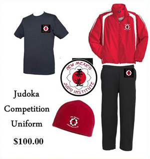 New Mexico Judo Institue Competition Uniform